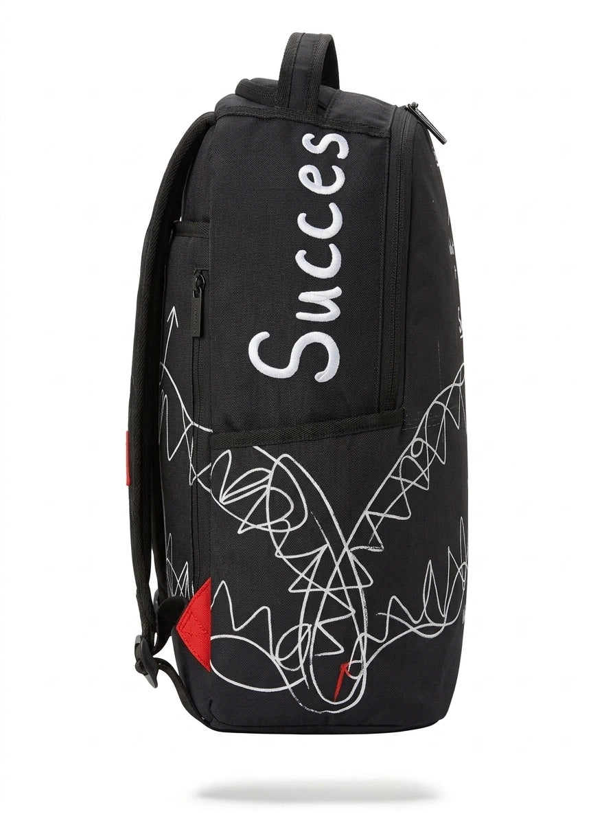 Sprayground The Success Is A Journey Backpack - Black