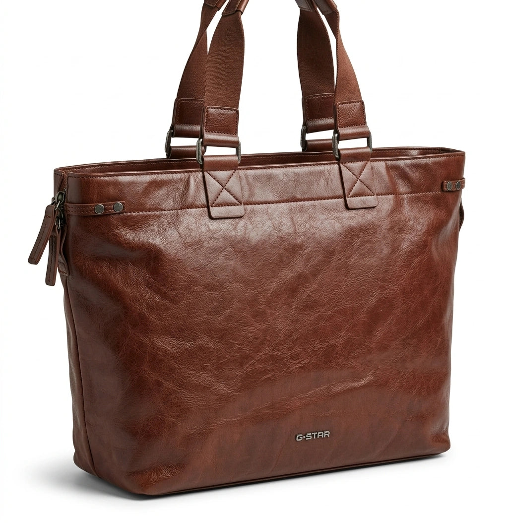 G-STAR Men's Utility Tote Bag - Brown