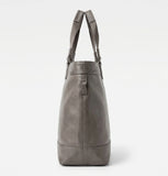 G-STAR Unisex Faux Leather Tote Bag - Mink Brown