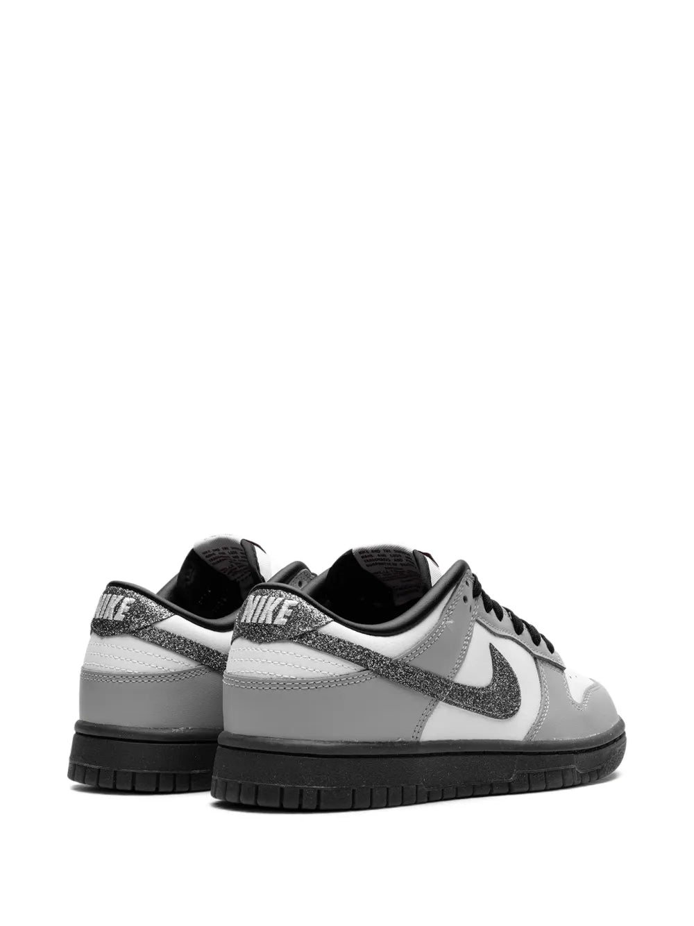 Nike Dunk Low LX Glitter Swoosh White Light Smoke Grey Women's