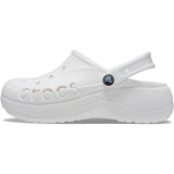 Women's Platform Clogs - White