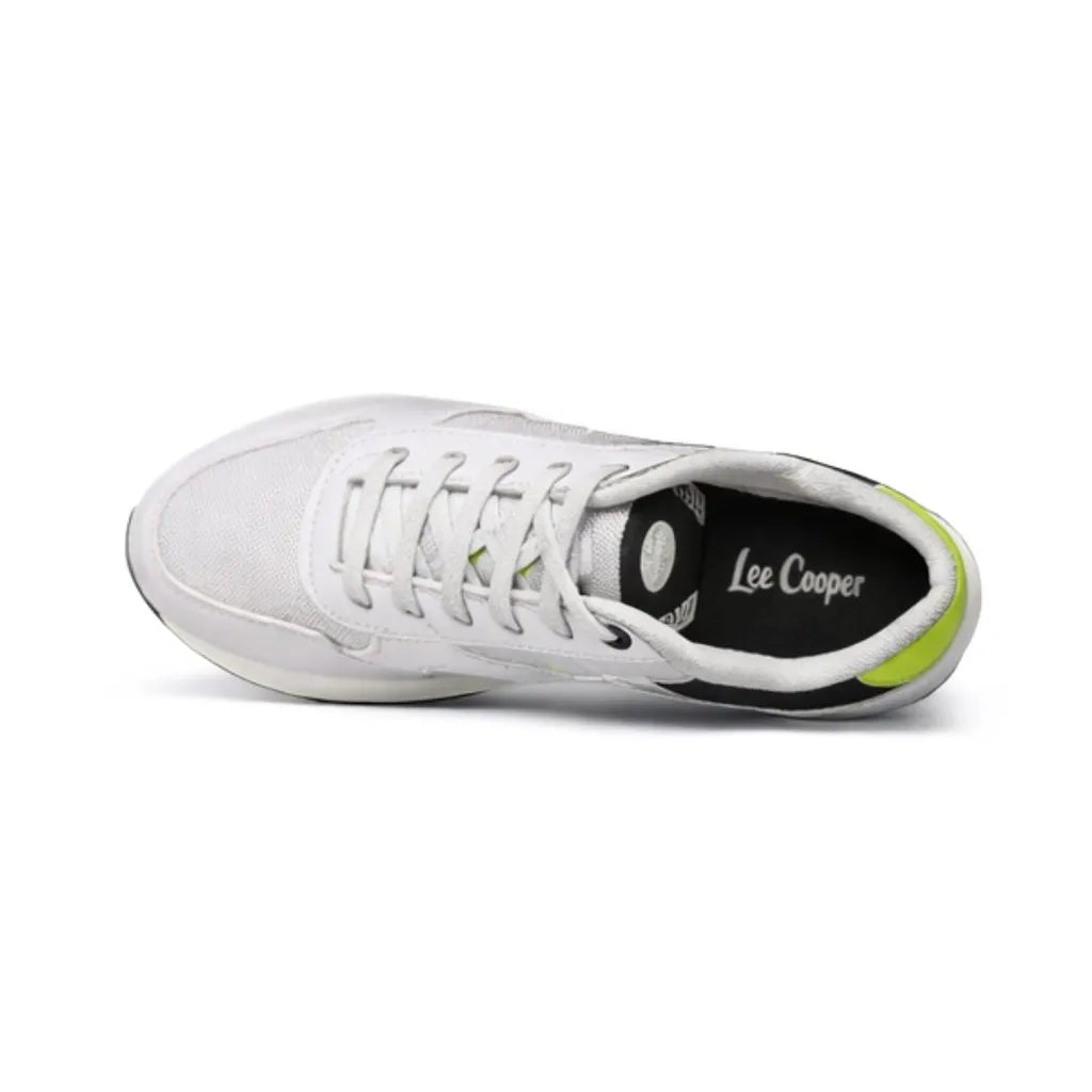 Lee Cooper Retro Lace-Up Men’s Sneakers 0264CI - White