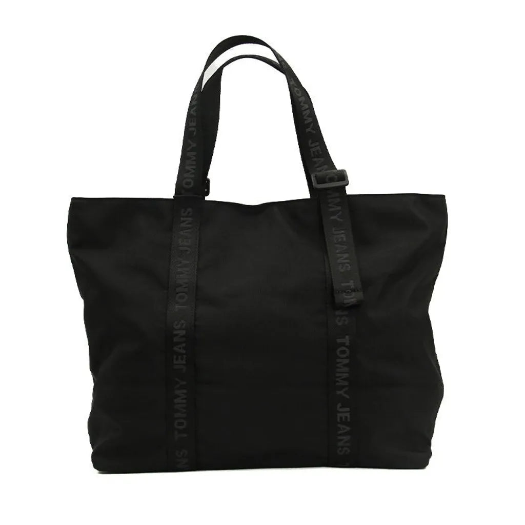 TOMMY HILFIGER Solid Handheld-Handbag-BLACK-TB49