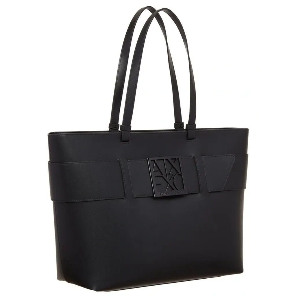 Susy Shopper Tote Bag in Nero