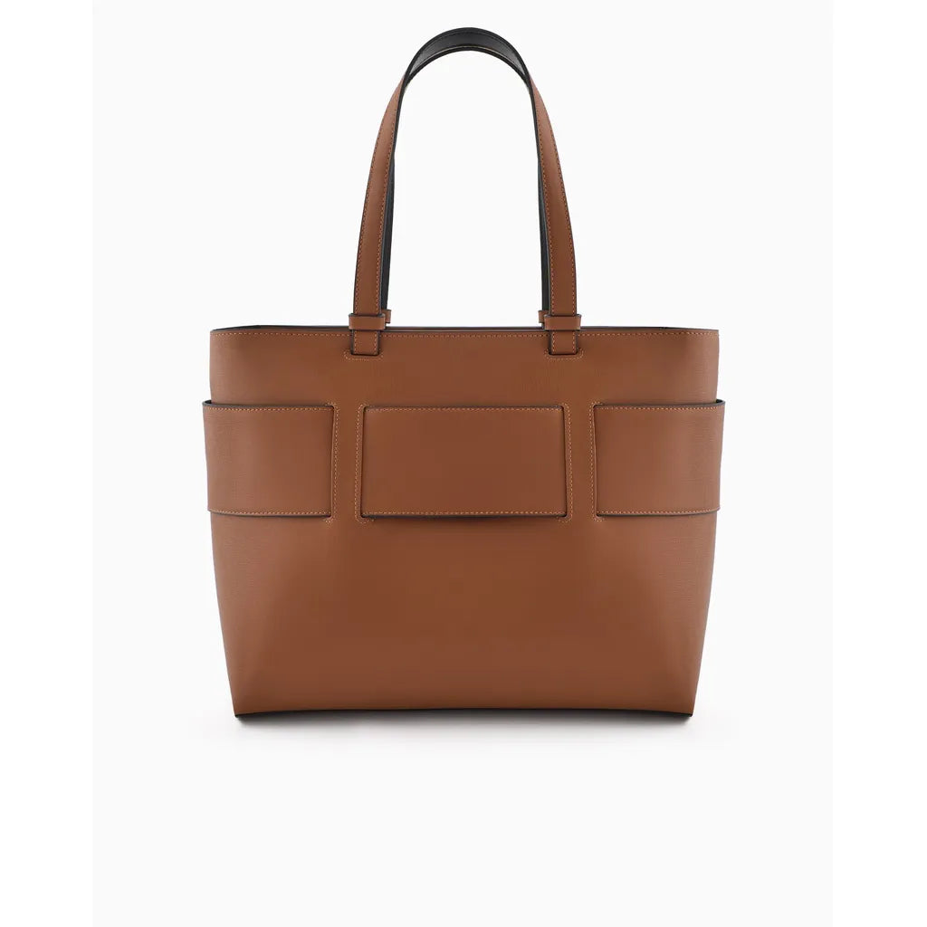 Susy Shopper Tote Bag in Camel