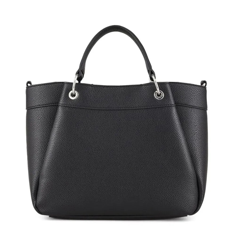 Armani Exchange Medium Top Handle Tote Bag Women - Blk