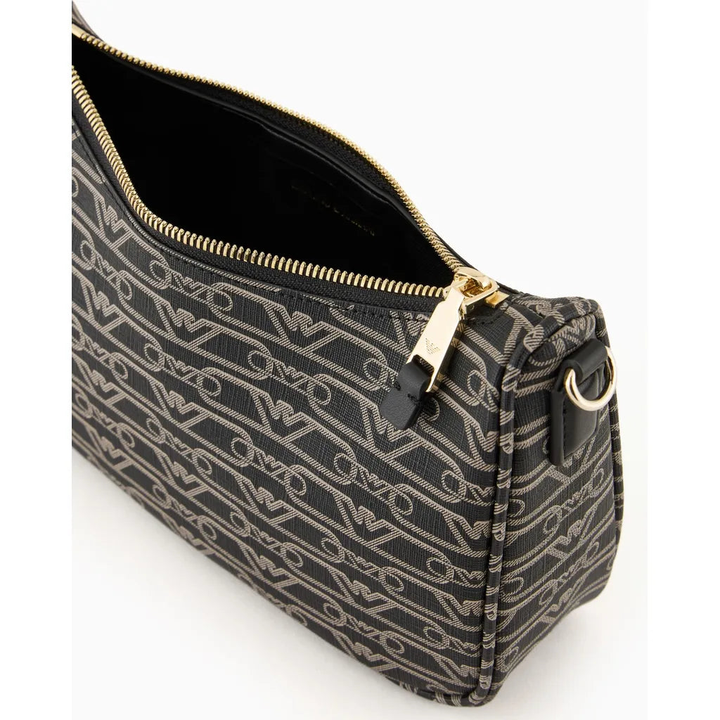 Emporio Armani Bag With All-Over Monogram Print