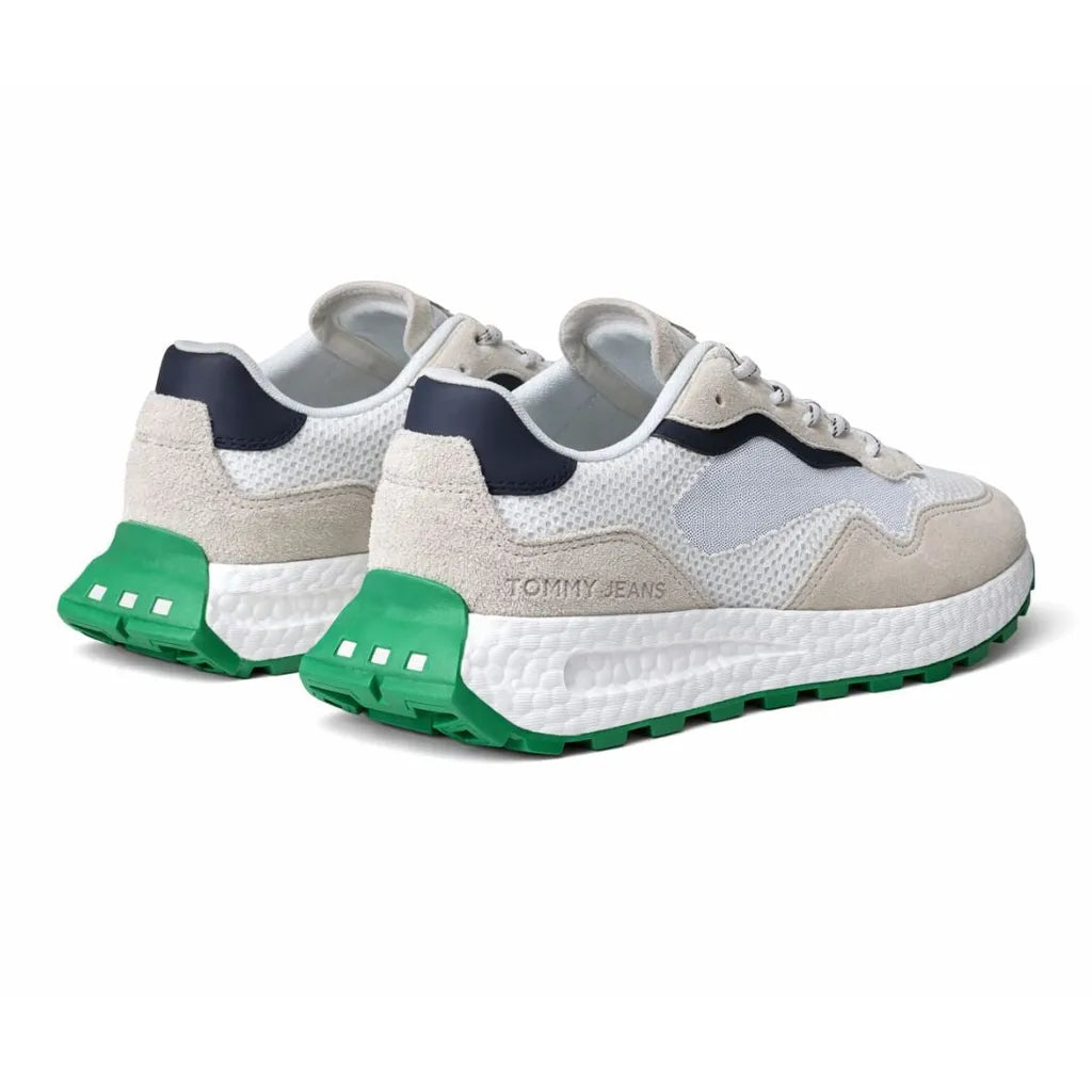 Tommy Jeans TJM Runner - White/Green