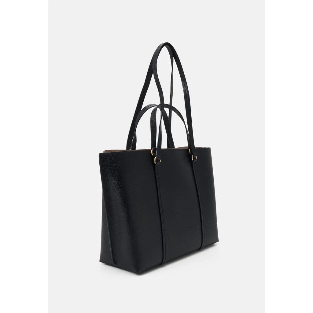 Pinko Women's Carrie Shopper Big Bottled Leather Bag, 37 - Black