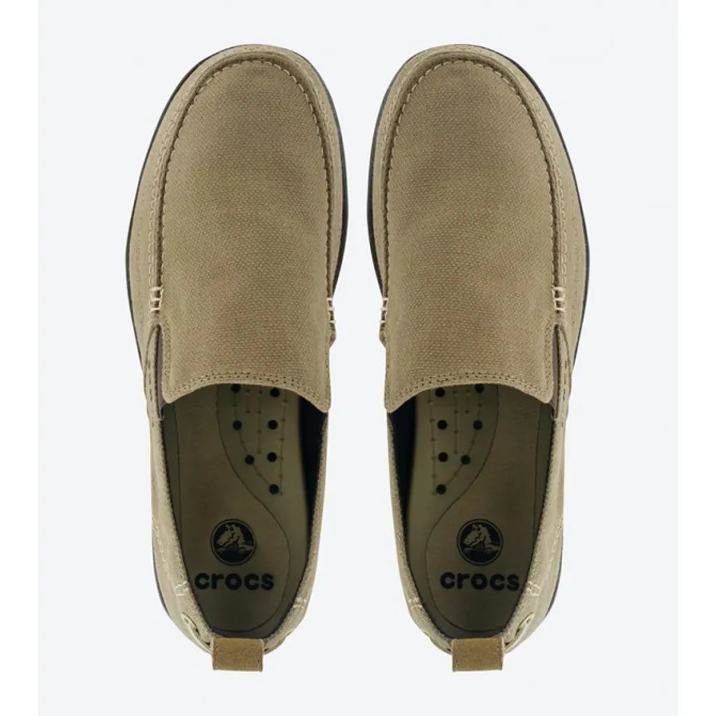 Crocs Walu Men Loafers - Khaki / Brown