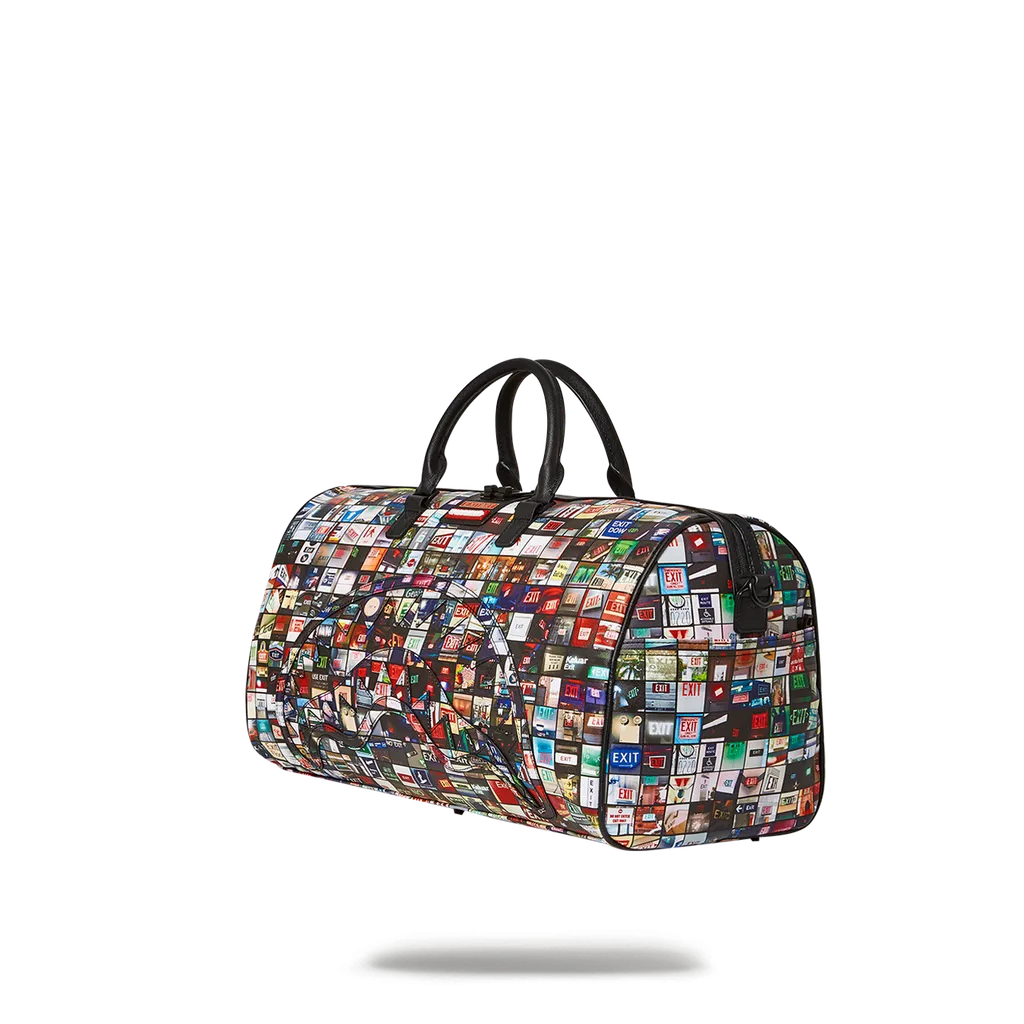 EXIT ART COLLAB DUFFLE
