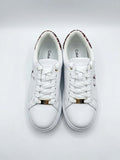 Calvin Klein Women's Low Top Platform Sneakers - White/Burgundy