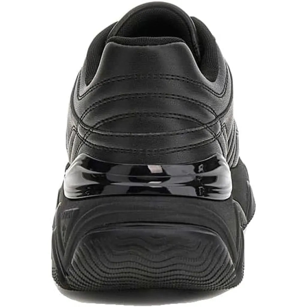 GUESS Women's Mesh Panel Lace-Up Sneakers - Black