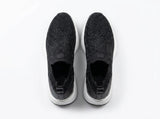 Michael Kors Women's Studded Knit Slip-On Sneakers - Black