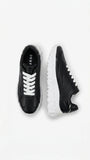 DKNY Women's Chunky Logo Sole Sneakers - Black