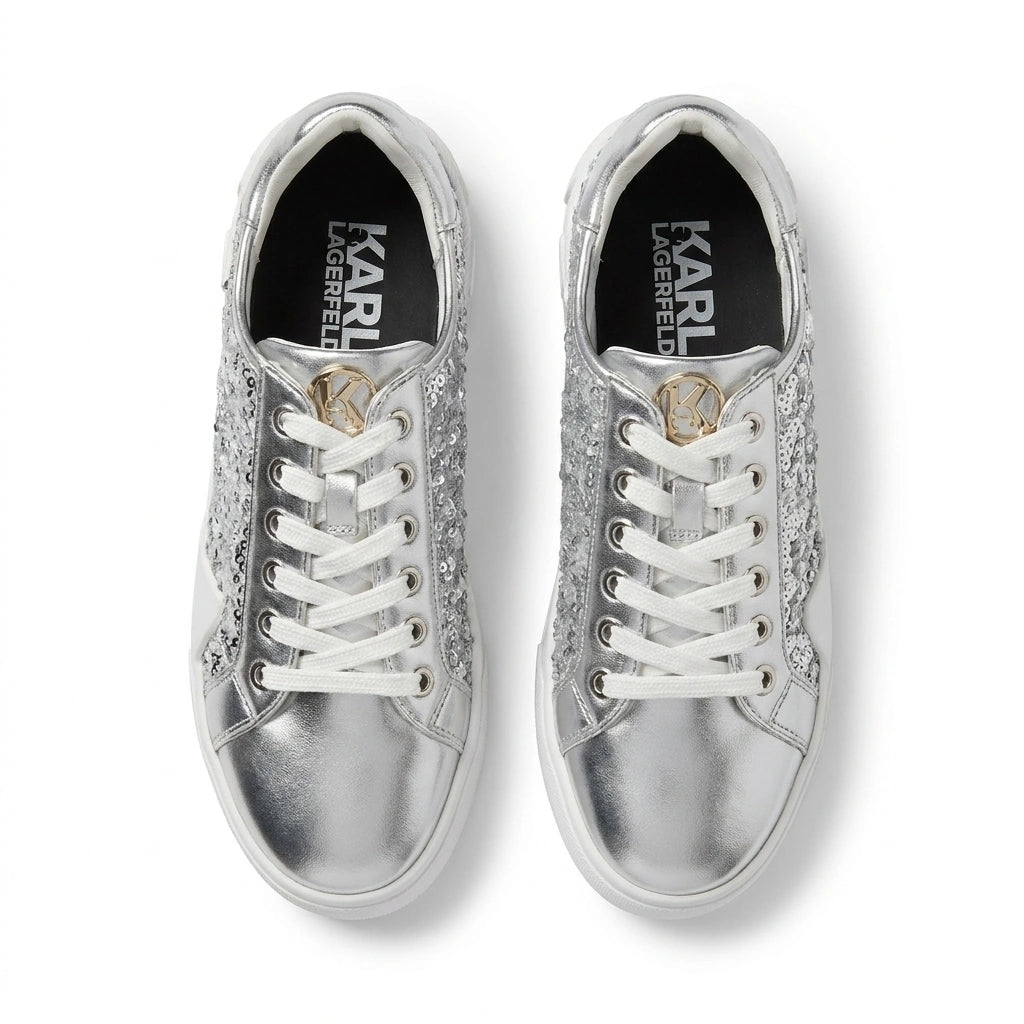 Karl Lagerfeld Women's Melora Lace Up Sneaker