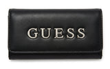 GUESS Women's Logo Flap Wallet - Black