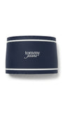 Tommy Jeans Script Logo Stripe Pool Slides - Navy