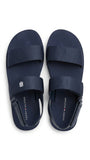Tommy Hilfiger Women Logo Monogram Strap Sandals - Navy
