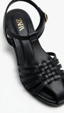 ZARA Woven Fisherman Sandals - Black