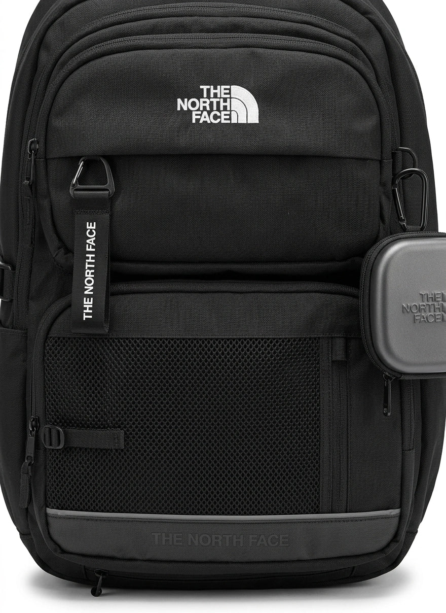 The North Face Explore Utility Multi-Pocket Backpack - Black