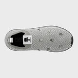 KARL LAGERFELD Women's Knit Wedge Slip-On Trainers - Silver