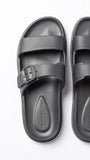 Tommy Hilfiger Men's Two-Strap Adjustable Sandals - Anthracite