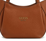 Guess Women's Pleated Slouchy Tote Bag - Cognac