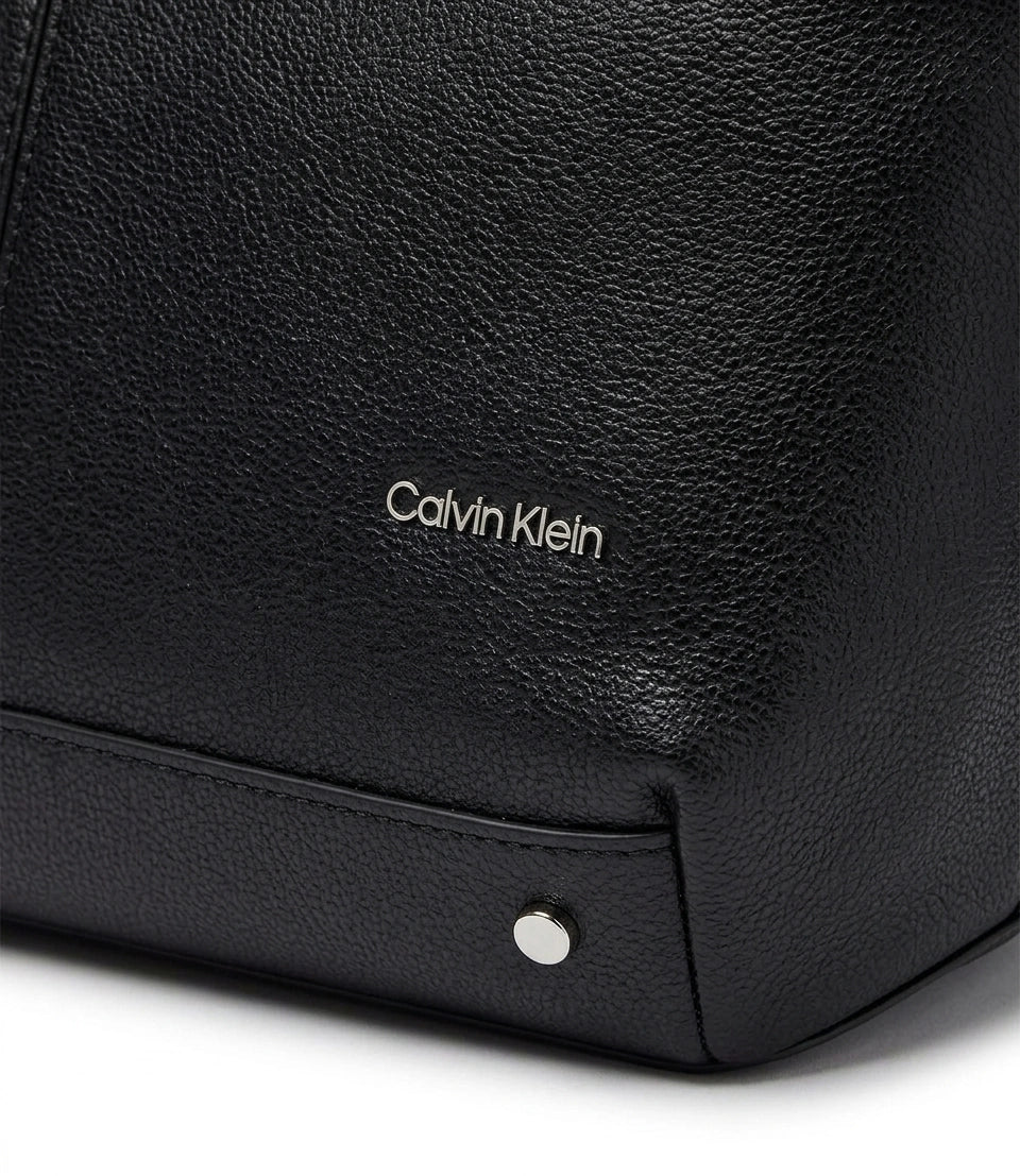 Calvin Klein Essential Logo Tote Bag - Black