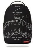 Sprayground The Success Is A Journey Backpack - Black