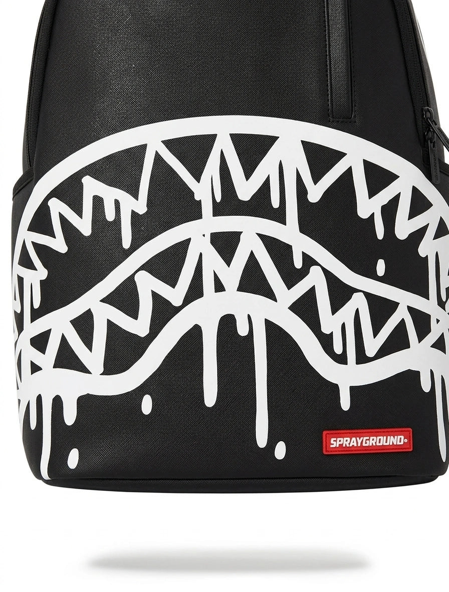 Sprayground Shark Mouth Drip Backpack - Black