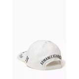 Armani Exchange The Gymnasium AX Logo Baseball Cap in Cotton