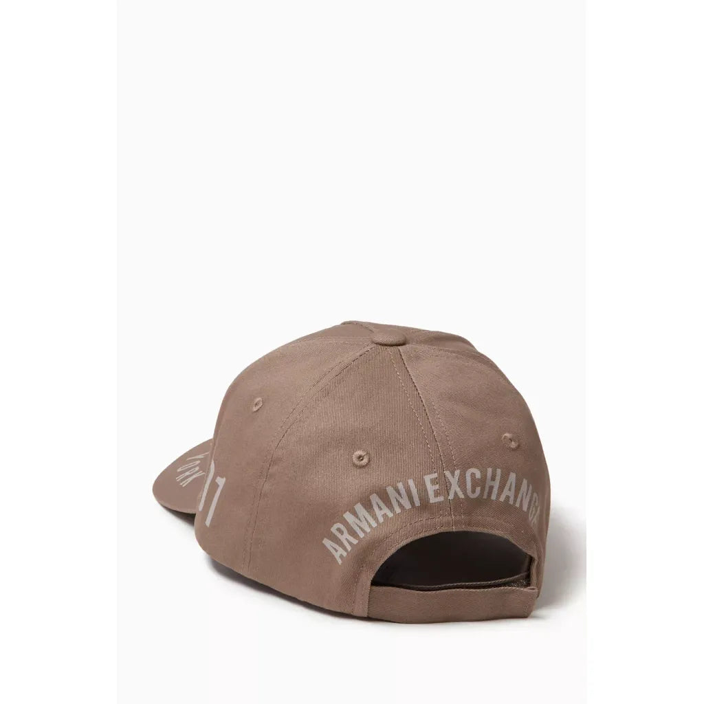 Armani Exchange The Gymnasium AX Logo Baseball Cap in Cotton