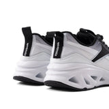 Reebok Zig Dynamica 5 Men’s Running-Style Sneakers - White & Black