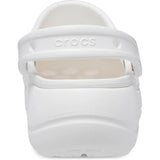 Women's Platform Clogs - White