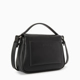 Calvin Klein Flap Detachable Shoulder Strap Handbag - Black