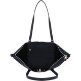 Tommy Hilfiger Ladies Poppy Tote Corp Tote Bag - Navy Blue