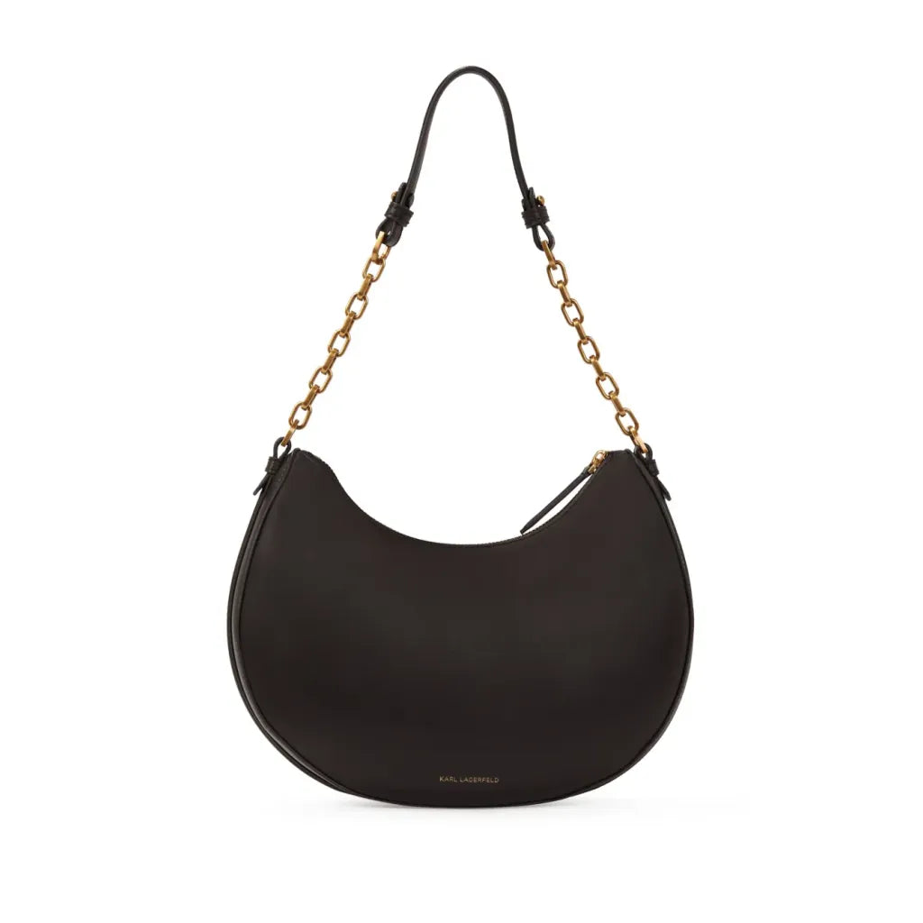 K/Autograph moon shoulder bag - black