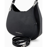 Asv Micro-Grain Recycled Leather Hobo Bag - Black