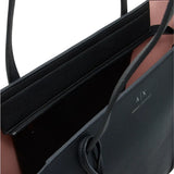 Armani Exchange Shoppers Top Handle Tote Bag - Black