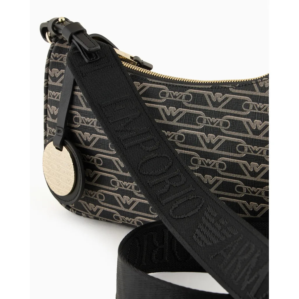Emporio Armani Bag With All-Over Monogram Print