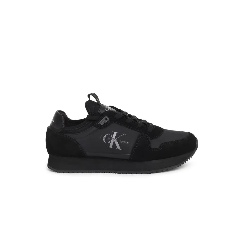 Calvin Klein Jeans Runner Sock Laceup Trainer - Black
