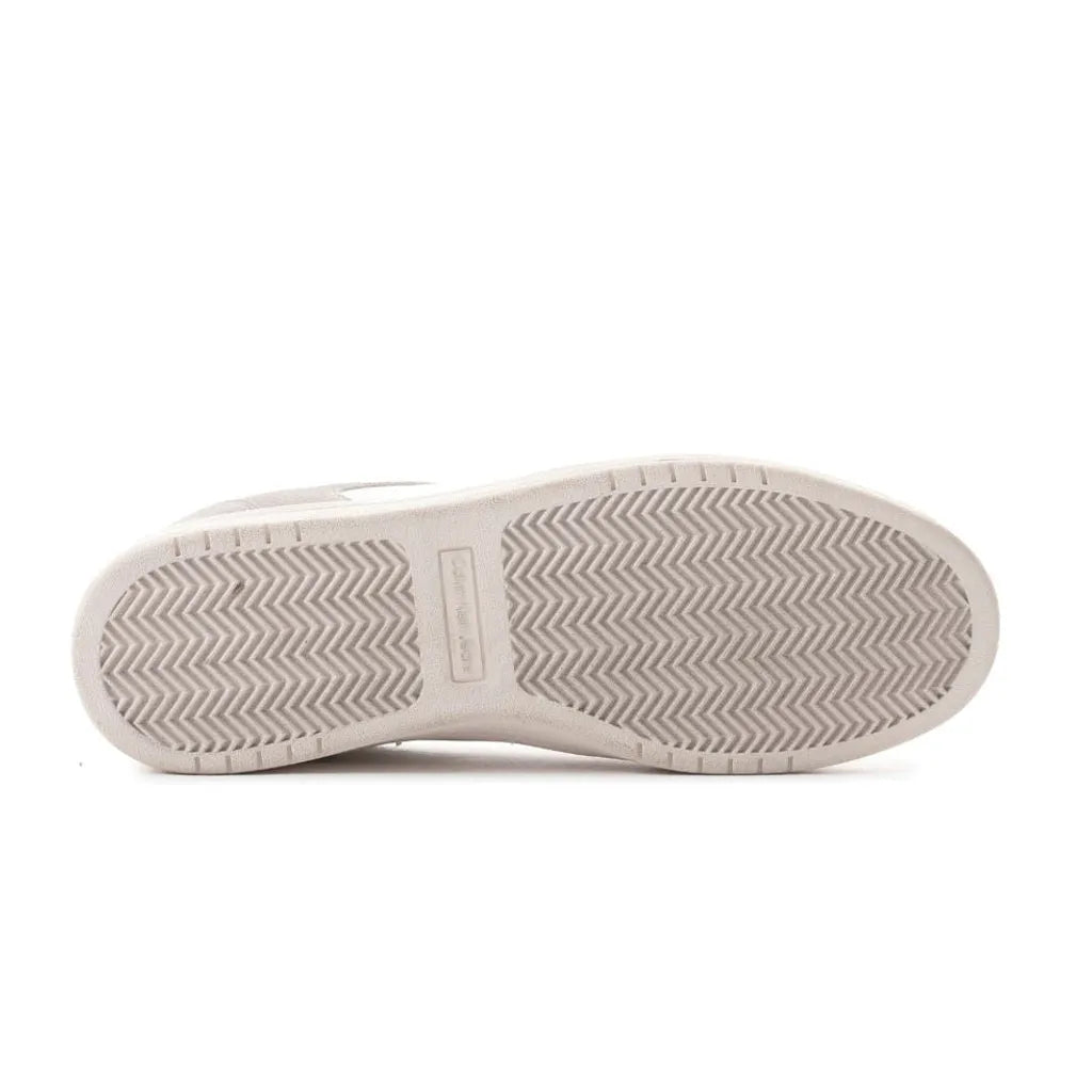 Calvin Klein Jeans Laspan Classic White Lace-Up Sneakers