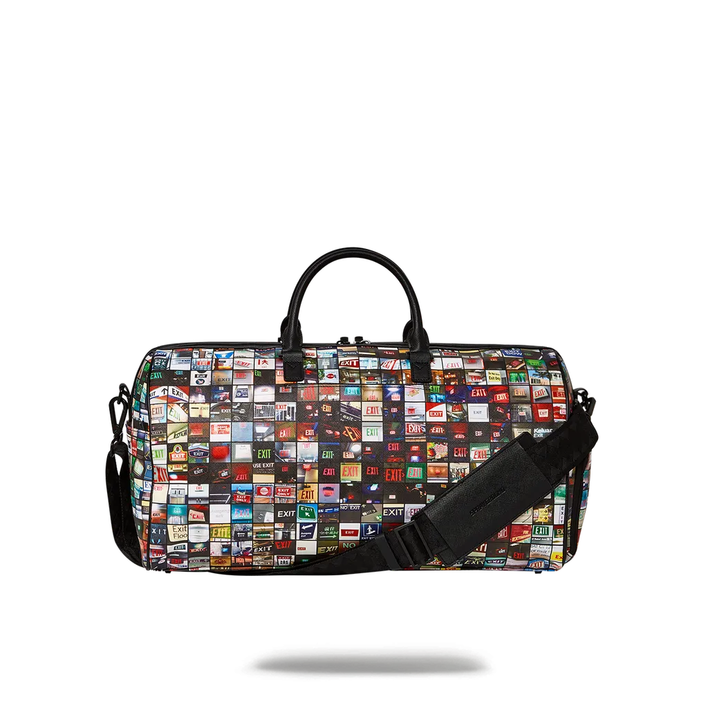 EXIT ART COLLAB DUFFLE