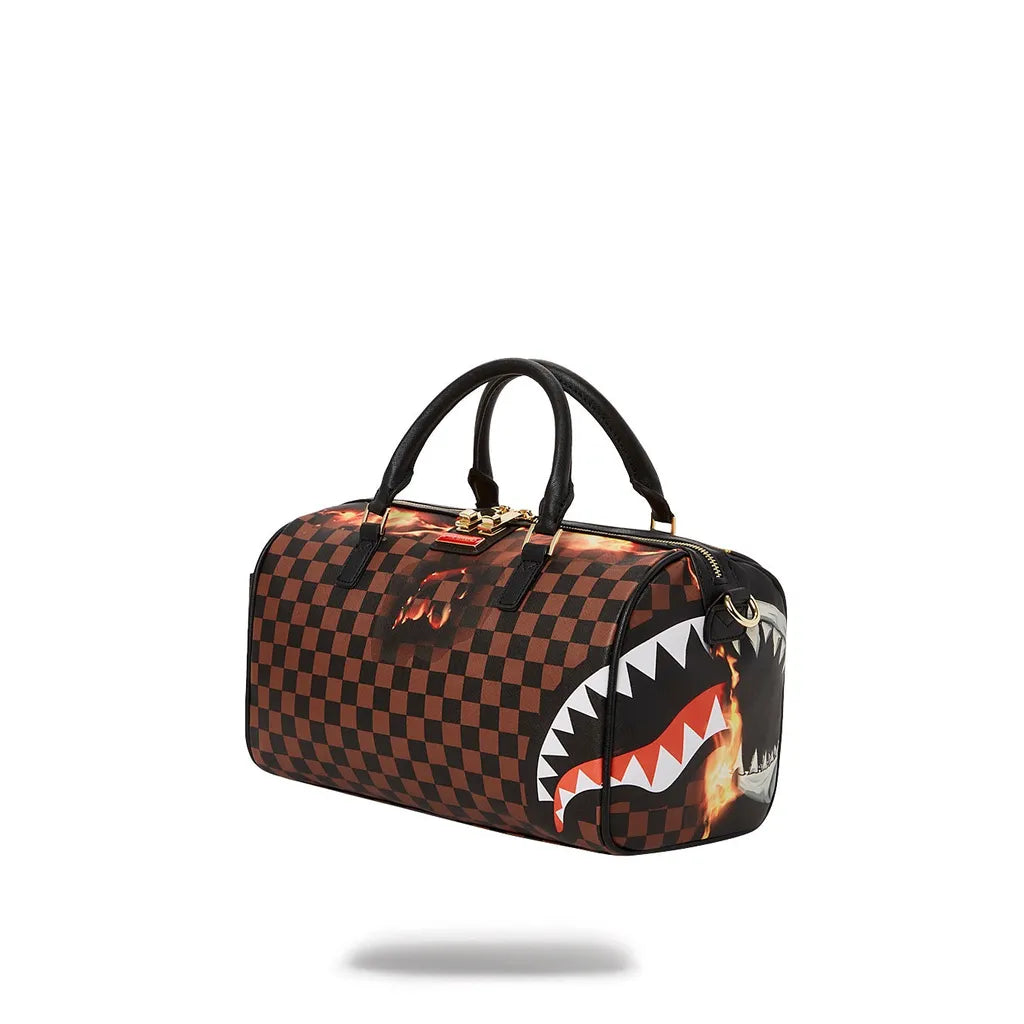 Burnt Sharks In Paris Mini Duffle