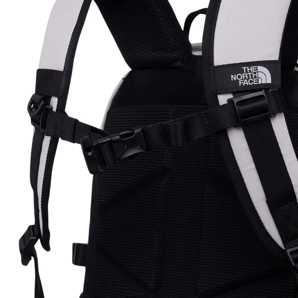 The North Face Urban Commuter Backpack with Detachable Tech Pouch - Light Grey