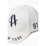 Armani Exchange The Gymnasium AX Logo Baseball Cap in Cotton