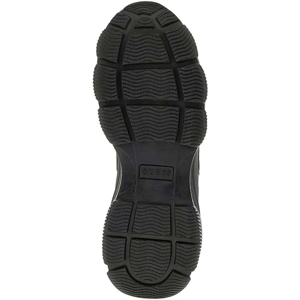 GUESS Women's Mesh Panel Lace-Up Sneakers - Black