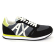 ARMANI EXCHANGE Men's Rio Trainer Sneaker BLKLEM