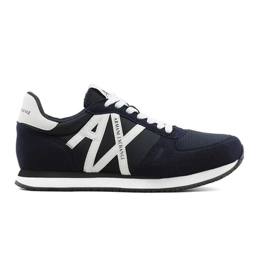 ARMANI EXCHANGE Logo Lace-Up XUX017 Sneakers - DRKNVY